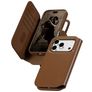 CARE by PanzerGlass Tango Two-in-One iPhone 18 Pro MagSafe 2in1 Klapphülle (herausnehmbar) Portemonnaie - Braun