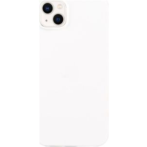Mobigear Colors iPhone 14 Plus Hülle Flexibles TPU Backcover - Weiß
