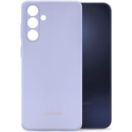 Mobilize Rubber Gelly Samsung Galaxy A15 TPU (flexibel) Backcover - Pastel Purple