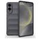 Mobigear Bumpy Samsung Galaxy S25 Edge TPU (flexibel) Backcover - Grau