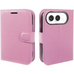 Mobigear Classic iPhone Duo Klapphülle Portemonnaie - Pink