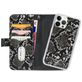 Mobilize Magnet Zipper iPhone 13 Pro Max Hülle Abnehmbare 2in1 Klapphülle Geldbörse - Schwarz
