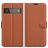 Mobigear Classic Google Pixel 6 Pro Klapphülle Portemonnaie - Braun