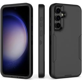 Mobigear Ultra Tough Samsung Galaxy S23 FE Hülle Hardcase Backcover Stoßfest - Schwarz