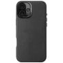 Decoded iPhone 16 Plus MagSafe Hülle Echtes Leder Backcover - Schwarz