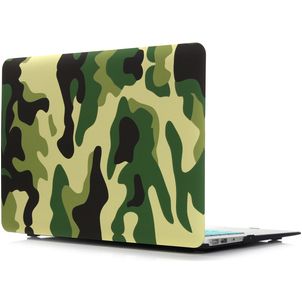 Mobigear Design MacBook Air 13 Zoll (2010-2019) Hardcase Hülle MacBook Case - Jungle Camauflage - Model A1369 / A1466