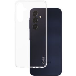 CARE by PanzerGlass Fashionable Durchsichtig Samsung Galaxy A25 5G Hülle Flexibles TPU Backcover - Transparent