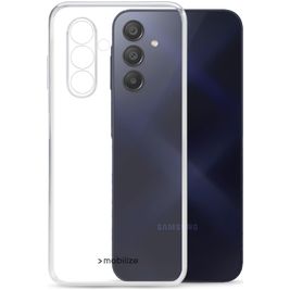 Mobilize Gelly Durchsichtig Samsung Galaxy A25 Hülle Flexibles TPU Backcover - Transparent