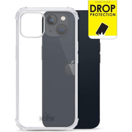 My Style Protective Flex Durchsichtig iPhone 13 Hülle Flexibles TPU Backcover Stoßfest - Transparent