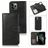 Mobigear Wallet iPhone 12 Mini Hülle Abnehmbare 2in1 Klapphülle Geldbörse - Schwarz