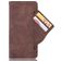 Mobigear Slide Wallet Samsung Galaxy S20 FE Hülle Klapphülle Geldbörse - Braun