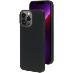 Mobiparts iPhone 13 Pro Max Silikon Hülle Backcover - Schwarz