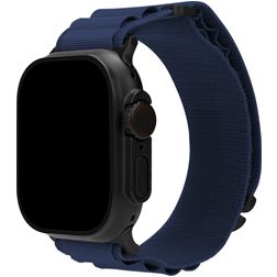 Mobilize Alpine Nylon Apple Watch Armband Dornschließe - 42/41/40/38 mm - Blau