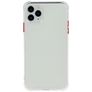 Mobigear Cushion iPhone 12 Pro Max Hülle Flexibles TPU Backcover Stoßfest - Weiß
