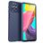 Mobigear Groove Samsung Galaxy M53 Hülle Flexibles TPU Backcover - Blau
