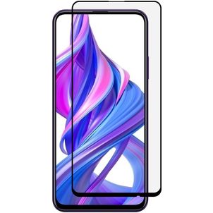Mobigear Premium HONOR 9X Panzerglas Gehärtetes Glas Displayschutz - Hüllenfreundlich - Schwarz