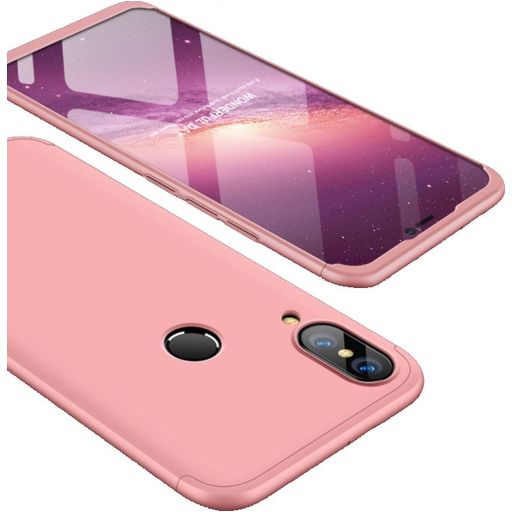 Mobigear TriGuard Huawei P20 Lite (2018) Hülle Hardcase Backcover - Roségold