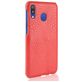 Mobigear Croco Samsung Galaxy A40 Hülle Hardcase Backcover - Rot
