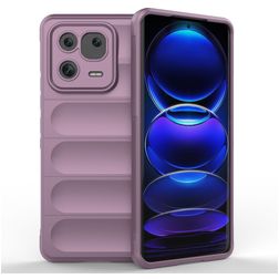 Mobigear Bumpy Xiaomi 13 Pro Hülle Flexibles TPU Backcover - Lila