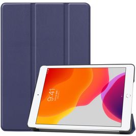 Mobigear Tri-Fold iPad 7 (2019) Hülle Klapphülle - Dunkelblau Mobigear Tri-Fold iPad 7 (2019) Hülle Klapphülle - Dunkelblau