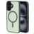 Mobiparts Hardcover iPhone 16 MagSafe Hardcase Backcover - Satin Green