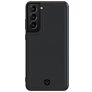 Valenta Snap Samsung Galaxy S21 Plus Hülle Echtes Leder Backcover - Schwarz