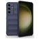 Mobigear Bumpy Samsung Galaxy S24 FE Hülle Flexibles TPU Backcover - Dunkelblau
