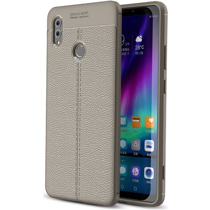 Mobigear Luxury HONOR Note 10 Hülle Flexibles TPU Backcover - Grau