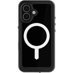 Ghostek Nautical Slim iPhone 16 Wasserdicht MagSafe Hülle Hardcase Backcover Stoßfest - Schwarz