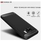 Mobigear Brushed Slim Samsung Galaxy S8 Hülle Flexibles TPU Backcover - Blau