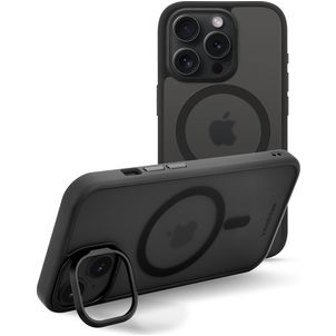 Mobilize Hybrid Pro iPhone 15 Pro MagSafe Hülle Hardcase Backcover Stoßfest - Schwarz