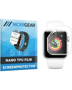 Mobigear Apple Watch - 38 mm Hydrogel-TPU Displayschutz - Hüllenfreundlich