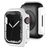 Mobigear Colors Dünn Apple Watch - 45 mm Hardcase Hülle - Weiß