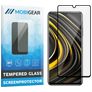 Mobigear Premium POCO M3 Panzerglas Displayschutz - Hüllenfreundlich - Schwarz