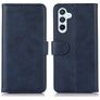 Mobigear Wallet Samsung Galaxy A55 Hülle Klapphülle Geldbörse - Blau
