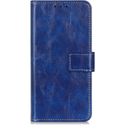 Mobigear Basic OPPO A9 (2020) Hülle Klapphülle Geldbörse - Blau