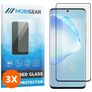 Mobigear Curved Samsung Galaxy S20 Panzerglas Gehärtetes Glas Displayschutz - Hüllenfreundlich - Schwarz (3er Pack)