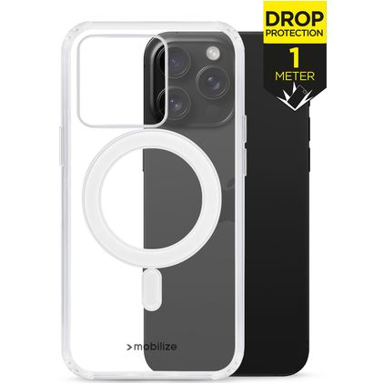 Mobilize Naked Protection Durchsichtig iPhone 16 Pro Max MagSafe Hülle Hardcase Backcover Stoßfest - Transparent