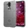 Mobigear Rugged Shield Nokia 8.1 Hülle Flexibles TPU Backcover Stoßfest - Grau