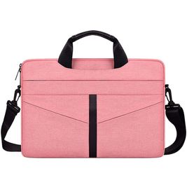 Mobigear Stripe Laptop Umhängetasche 13 Zoll Laptoptasche - Beauty Pink