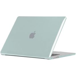 Mobigear Glossy MacBook Air 15 Zoll (2023-2025) Hardcase Hülle MacBook Case - Grün - Model A2941 / A3114 / A3241
