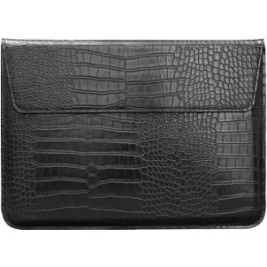 Mobigear Envelope Croco Laptop Sleeve (max 19 cm x 30 cm) Laptop Hülle - Schwarz