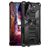 Mobigear Armor Stand Samsung Galaxy S22 Ultra Hülle Hardcase Backcover Stoßfest mit Ständer - Schwarz