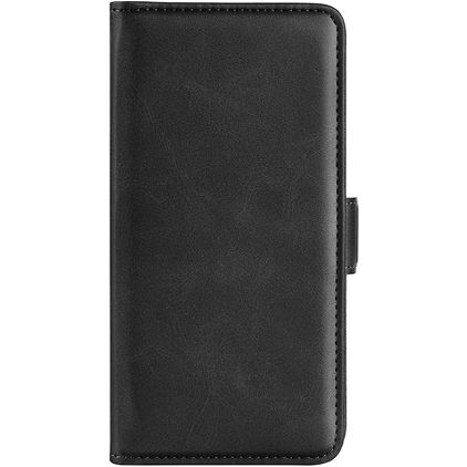 Mobigear Slim Magnet TCL 20 SE Hülle Klapphülle Geldbörse - Schwarz