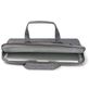 Mobigear Denim Zipper Laptop Umhängetasche Laptoptasche - Grau