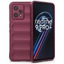 Mobigear Bumpy Realme 9 Pro Plus TPU (flexibel) Backcover - Weinrot