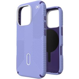 Speck Presidio2 Grip iPhone 16 Pro MagSafe Hülle Hardcase Backcover Stoßfest - Future Lavender