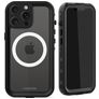 Mobilize Waterproof iPhone 15 Pro Max Wasserfest MagSafe Hardcase Backcover - Schwarz