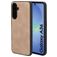 Mobiparts Classic Samsung Galaxy A36 MagSafe Hülle TPU,Kunstleder Backcover - Moonstone Beige
