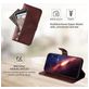 Mobigear Zipper iPhone Air Hülle Klapphülle Geldbörse - Braun